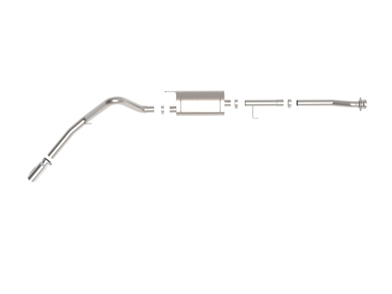 aFe Apollo GT 3in 409 SS Cat-Back Exhaust 2021 Ford F-150 V6 2.7L/3.5L (tt)/V8 5.0L w/ Polished Tips Catback aFe