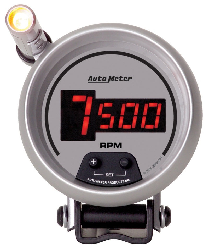 Autometer Ultra-Lite 3-3/4in 10000 RPM Digital Mini-Monster Tachometer Gauges AutoMeter