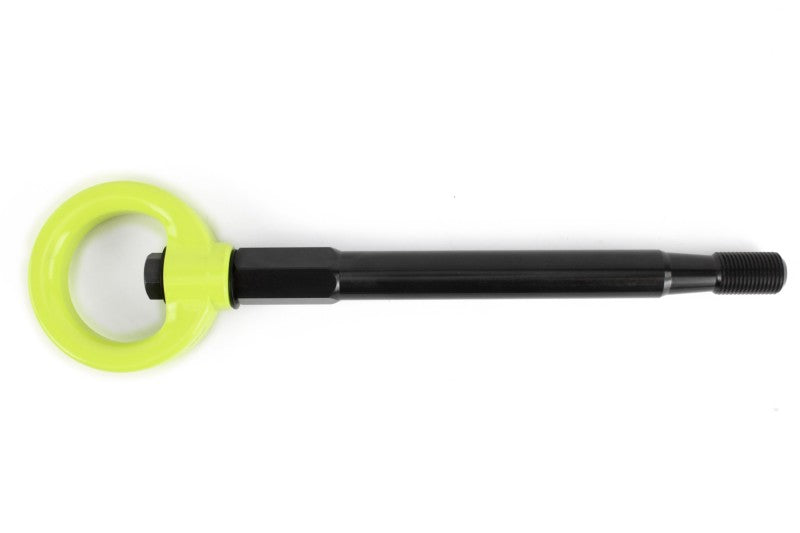 PERRIN 08-14 Subaru WRX & STI / 08-11 Impreza / 05-09 Legacy Tow Hook Kit (Front) - Neon Yellow Tow Hooks Perrin Performance