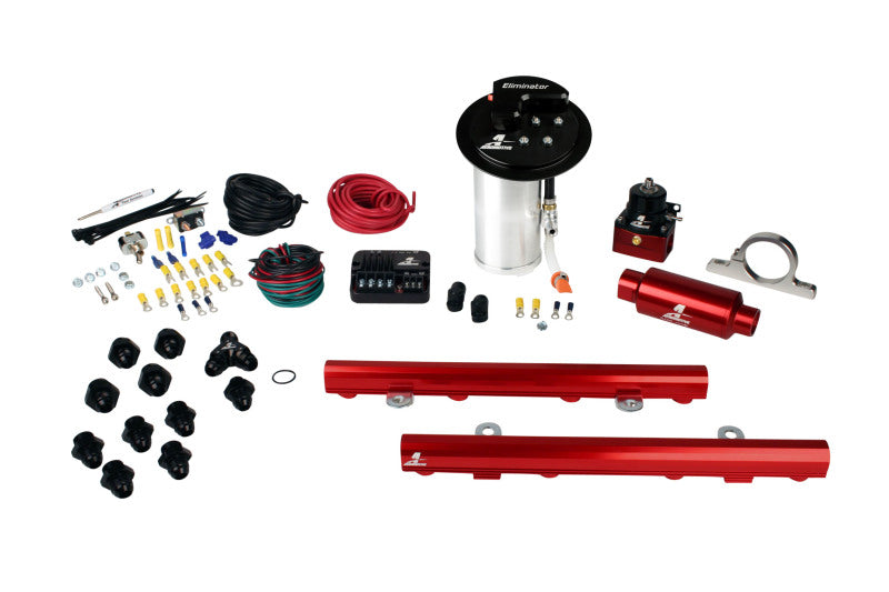 Aeromotive 10-13 Ford Mustang GT 5.0L Stealth Eliminator Fuel System (18695/14130/16306) Fuel Systems Aeromotive