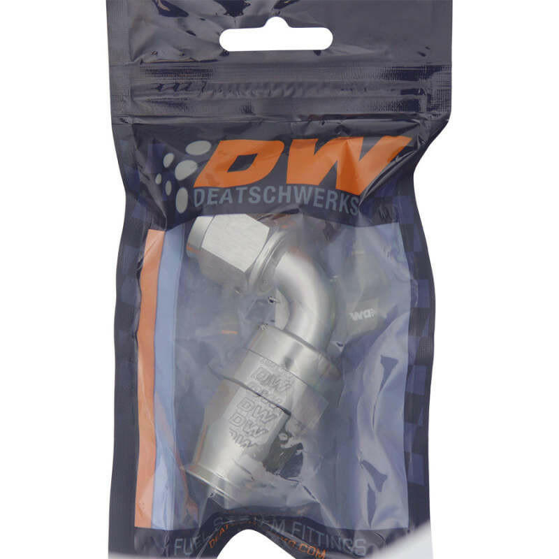 DeatschWerks 8AN Female Swivel 90-Degree Hose End PTFE (Incl. 1 Olive Insert) Fittings DeatschWerks