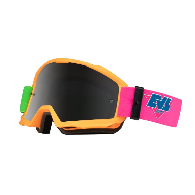 EVS Origin Goggle - Orange/Green/Pink Eyewear EVS