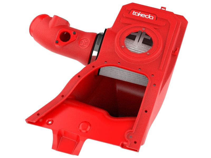 aFe 23-24 Honda Civic Type R Takeda Momentum Red Edition Cold Air Intake System w/ Pro DRY S Filter Cold Air Intakes aFe