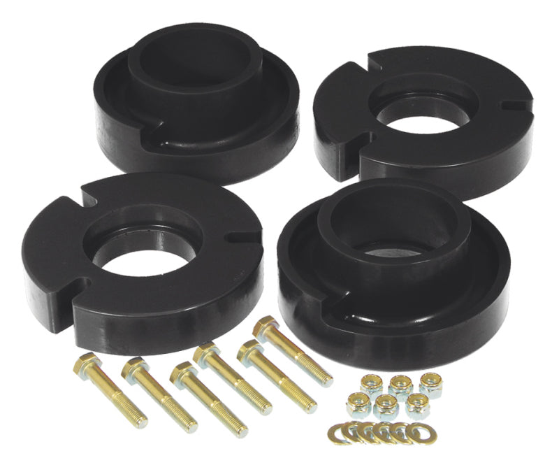 Prothane 04+ Ford F150 Front Coil Spring 2.5in Lift Spacer - Black Spring Insulators Prothane