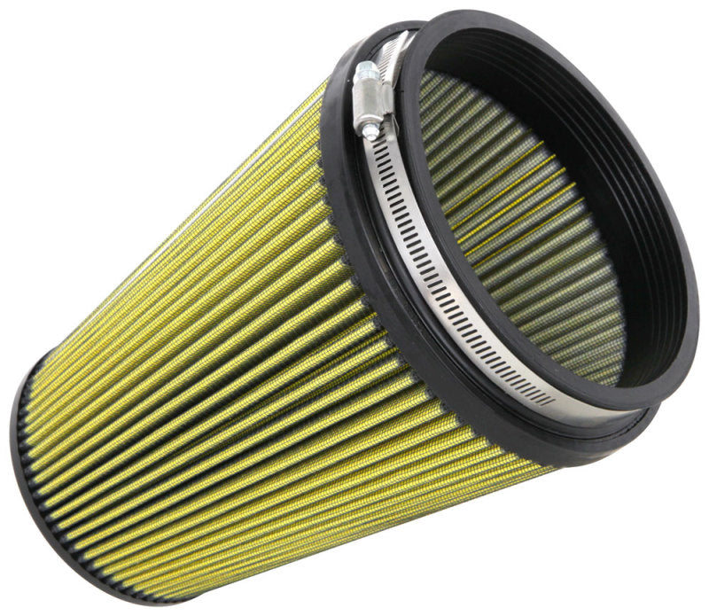 Airaid Universal Air Filter - Cone 6in Flange x 7-1/4in Base x 5in Top x 9in Height - Synthaflow Air Filters - Universal Fit Airaid