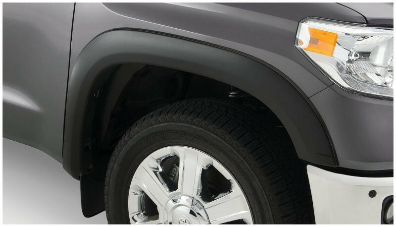 Bushwacker 95-04 Toyota Tacoma Fleetside OE Style Flares 4pc 74.5in Bed w/ 4WD Only - Black Fender Flares Bushwacker