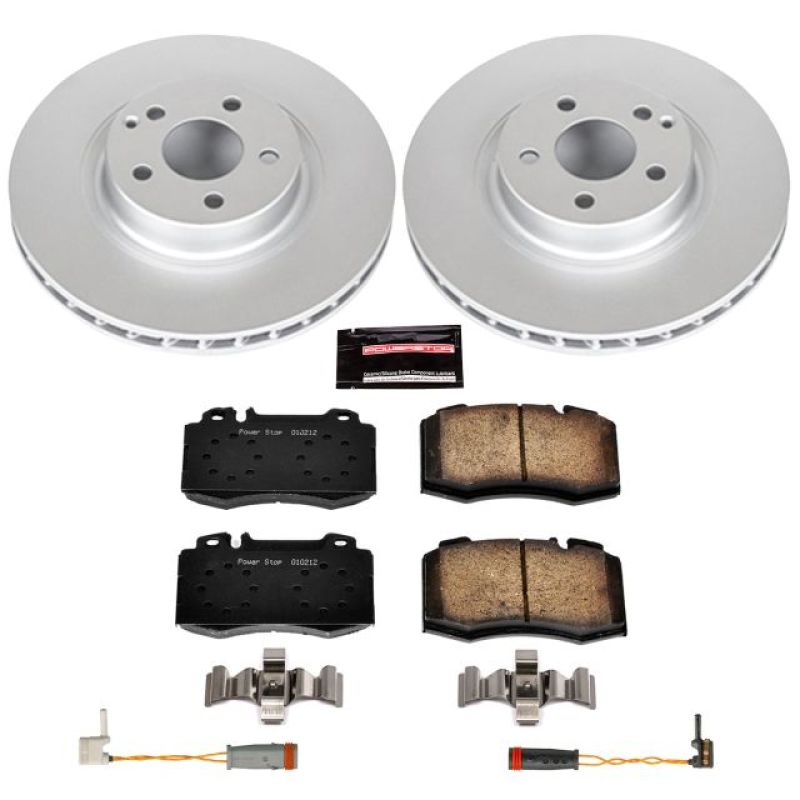 Power Stop 07-09 Mercedes-Benz E350 Front Z23 Evolution Sport Coated Brake Kit Brake Kits - Performance D&S PowerStop