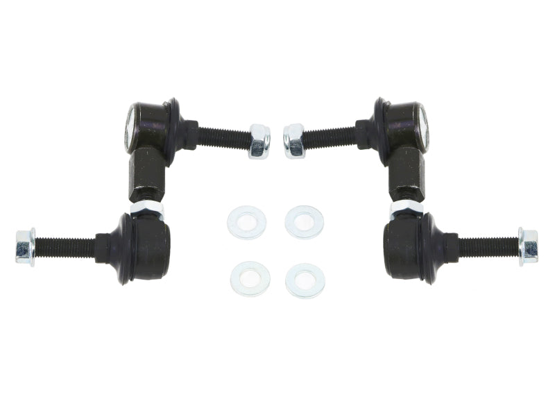Whiteline Universal 60-80mm Swaybar Link Kit-Heavy Duty Adjustable Ball Joint Sway Bar Endlinks Whiteline