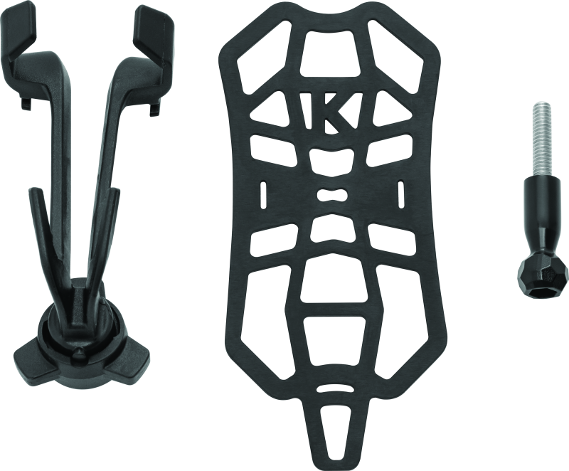 Kuryakyn Free-Flex Device Holder Perch Screw Mount Black Phone Holders Kuryakyn