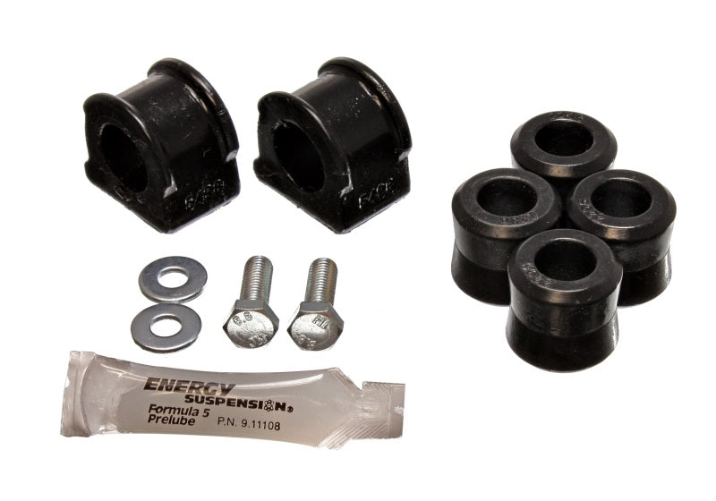 Energy Suspension 98-06 VW Beetle (New Version) Black 21mm Front Sway Bar Bushings Bushing Kits Energy Suspension