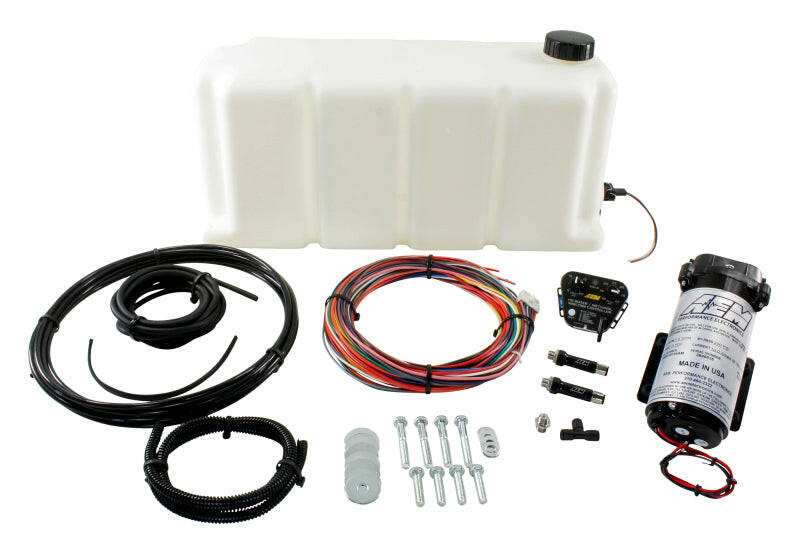 AEM V2 5 Gallon Diesel Water/Methanol Injection Kit (Internal Map) Water Meth Kits AEM