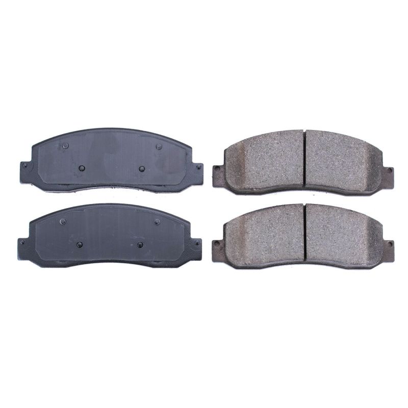 Power Stop 05-08 Ford F-250 Super Duty Front Z16 Evolution Ceramic Brake Pads Brake Pads - OE PowerStop
