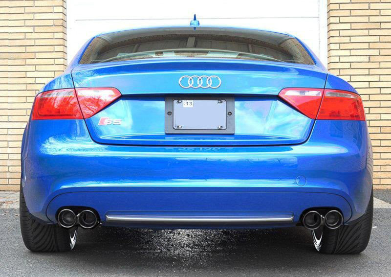 AWE Tuning Audi B8 S5 4.2L Track Edition Exhaust System - Polished Silver Tips Catback AWE Tuning