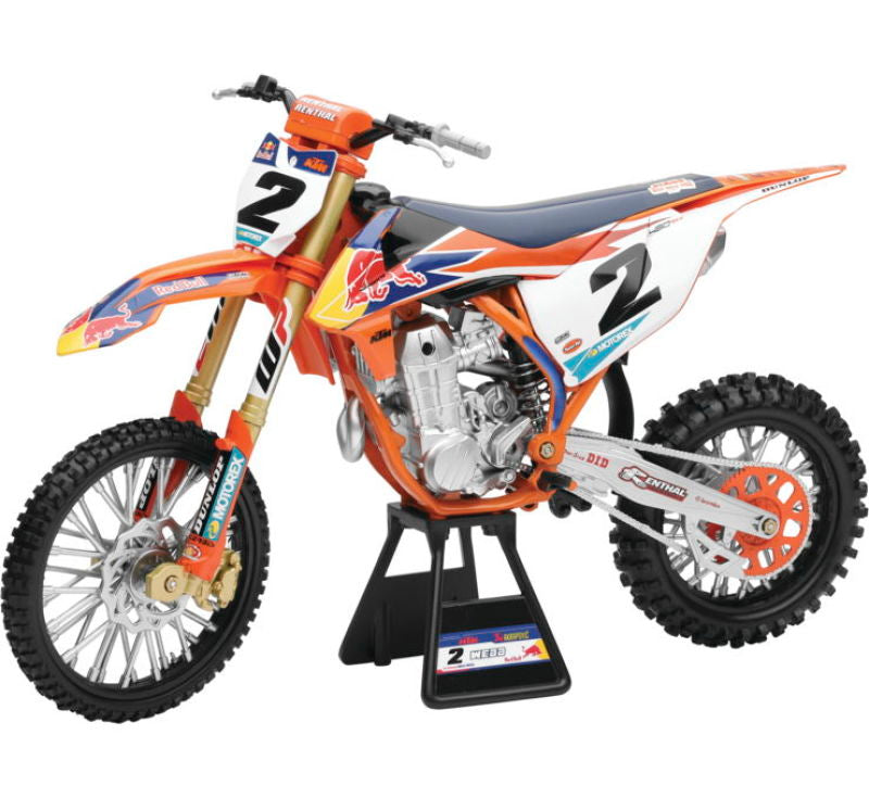 New Ray Toys Red Bull KTM 450SX-F (Cooper Webb #2)/ Scale - 1:6 Toys New Ray Toys