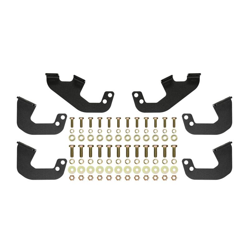 Westin 05-22 Toyota Tacoma Double Cab Outlaw Drop Nerf Step Bars - Black Nerf Bars Westin