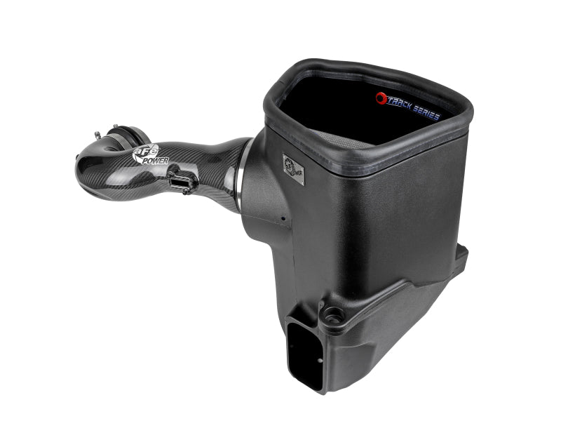 aFe 19-21 GM Trucks 5.3L/6.2L Track Series Carbon Fiber Cold Air Intake System W/ Pro Dry S Filters Cold Air Intakes aFe