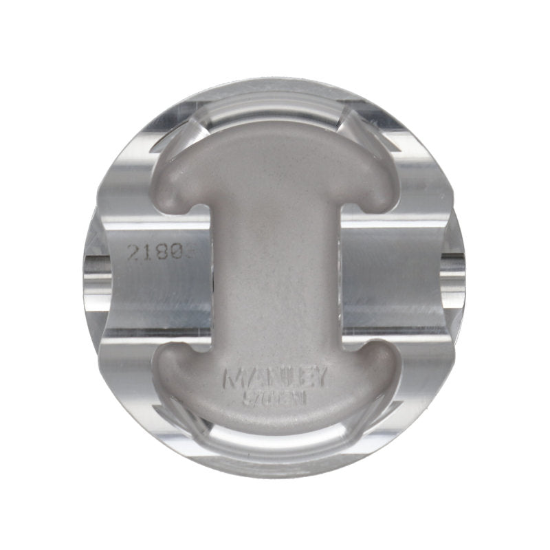 Manley Ford Coyote 5.0L DOHC 4 Valve -12cc Dish 3.635in Bore Piston Set Piston Sets - Forged - 8cyl Manley Performance