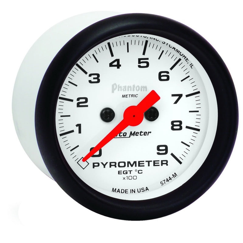 Autometer Phantom FSE 52mm 0-900 Deg C Electronic Gauge Kit Gauges AutoMeter