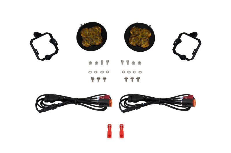 Diode Dynamics 05-07 Nissan Armada / 04-15 Titan SS3 Sport Type NO Fog Light Kit - Yellow SAE Fog Lights Diode Dynamics