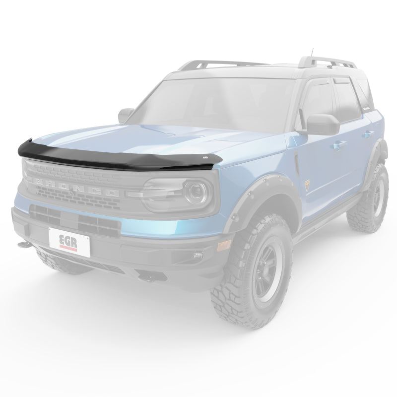 EGR 21-22 Ford Bronco Sport Superguard Hood Shield - Dark Smoke (303561) Hood Deflectors EGR