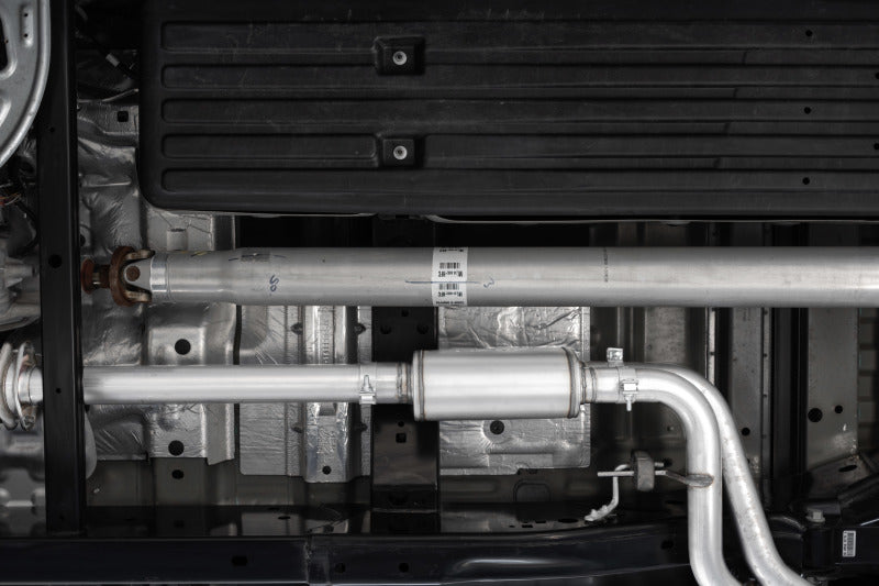 MBRP 2021 Ford F-150 2.7L EcoBoost / 3.5L EcoBoost / 5.0L 3in Cat Back Single Side Exit Black Catback MBRP