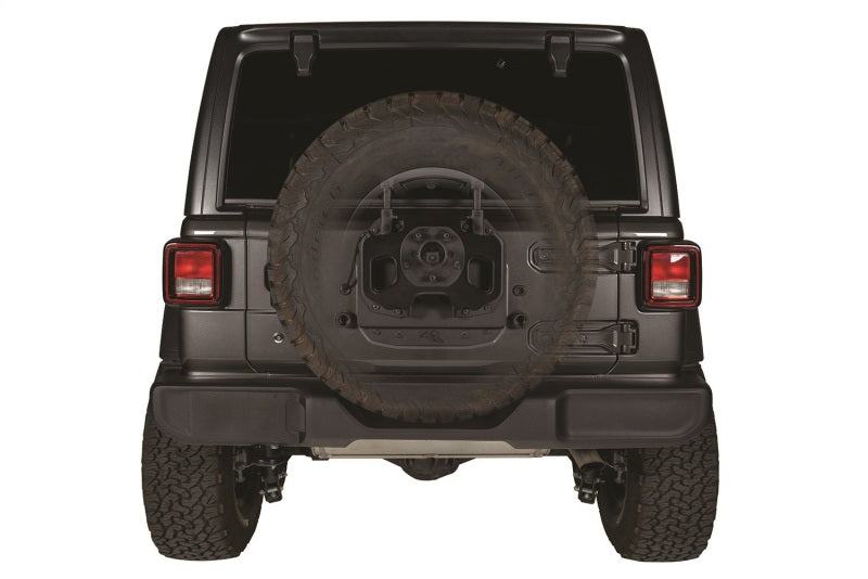 Rugged Ridge Spare Tire Relocation Bracket 18-20 Jeep Wrangler JL Brackets Rugged Ridge