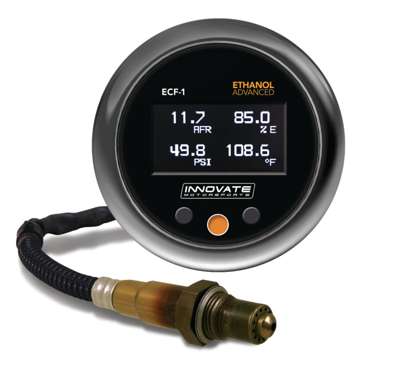 Innovate ECF-1 (Fuel) Ethanol Advanced Complete Gauge Kit Gauges Innovate Motorsports