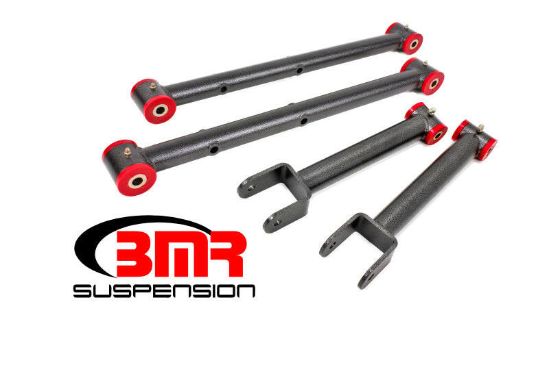 BMR 64-67 A-Body Non-Adj. Rear Suspension Kit - Black Hammertone Suspension Packages BMR Suspension