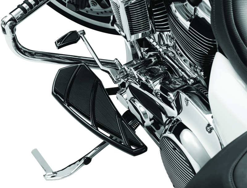 Kuryakyn Phantom Floorboards for Harley-Davidson Black Footpegs Kuryakyn