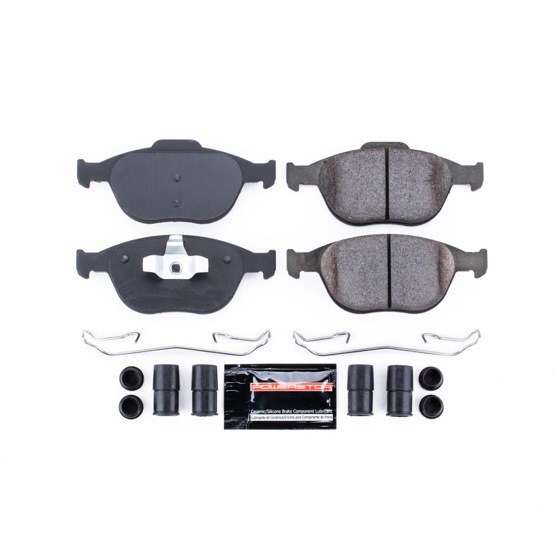Power Stop 02-04 Ford Focus Front Z23 Evolution Sport Brake Pads w/Hardware Brake Pads - Performance PowerStop