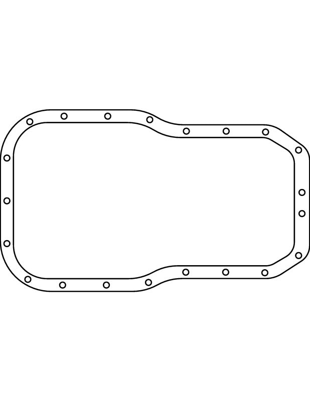 Cometic Toyota 2S-ELC/3S-FE/3S-GELC/3S-GTE/5S-FE/5S-FNE .062in Fiber Oil Pan Gasket Gasket Kits Cometic Gasket