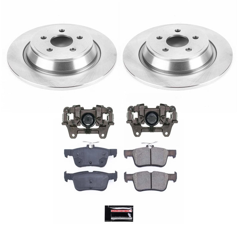 Power Stop 16-18 Lincoln MKX Rear Autospecialty Kit w/Calipers Brake Kits - OE PowerStop