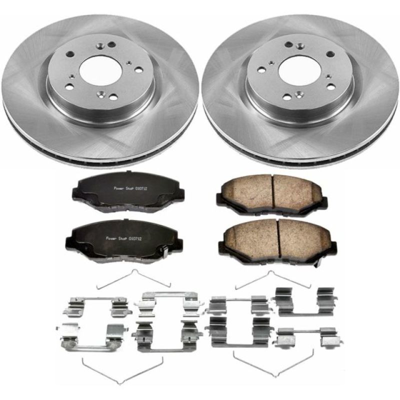 Power Stop 12-16 Honda CR-V Front Autospecialty Brake Kit Brake Kits - OE PowerStop