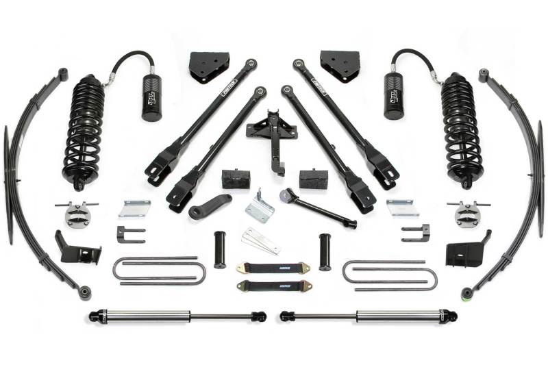Fabtech 11-16 Ford F250/350 4WD 8in 4Link Sys w/4.0 R/R & 2.25 & Rr Lf Sprngs Lift Kits Fabtech