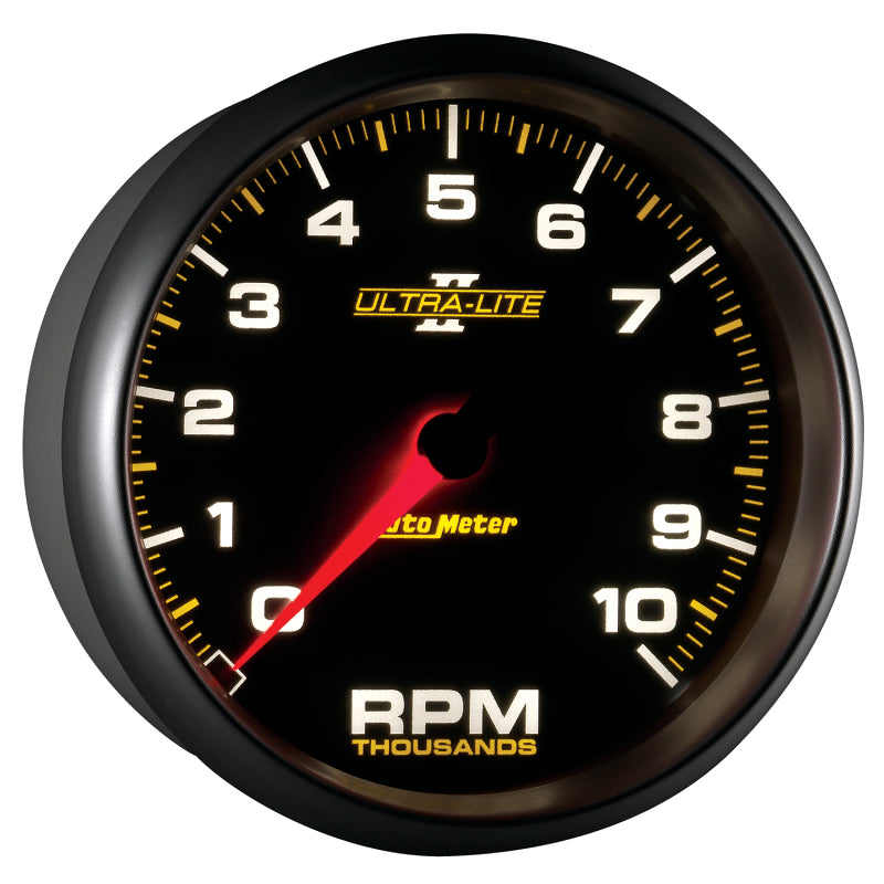 Autometer Ultra-Lite II 5 Inch 10000 RPM In-Dash Tachometer Gauges AutoMeter