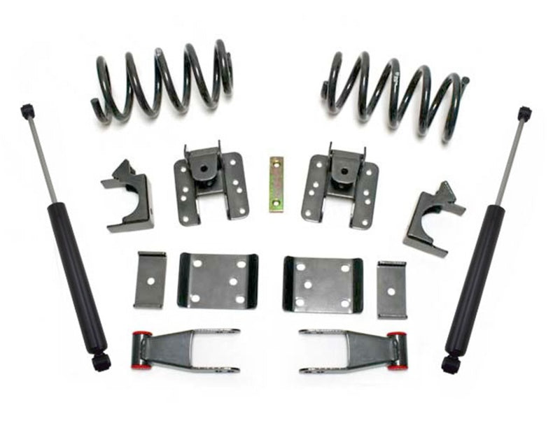 MaxTrac 07-13 GM C/K1500 2WD/4WD Single Cab 2in/4in Lowering Coil Kit Leaf Springs & Accessories Maxtrac