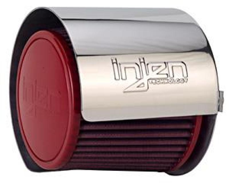 Injen Aluminum Air Filter Heat Shield Universal Fits 3.50 Polished Heat Shields Injen