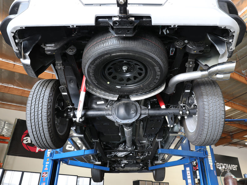 aFe Rebel XD Series 3in 304SS DPF-Back 20-21 GM Trucks L6-3.0L (td) LM2 - Dual Polished Tip DPF Back aFe