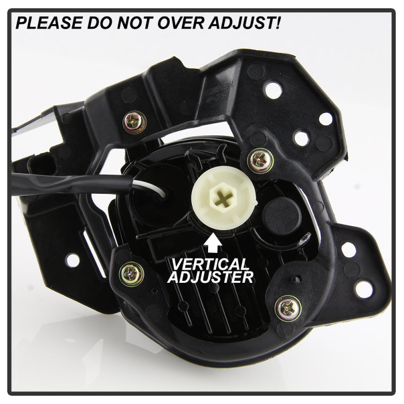 Spyder 17-18 Mazda 3 OEM Style Full LED Fog Light w/Switch - Clear (FL-MM32017-LED-C) Fog Lights SPYDER