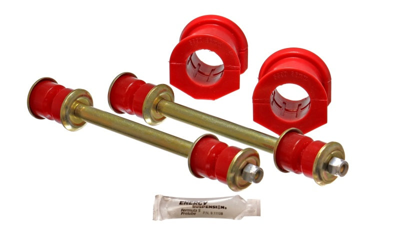 Energy Suspension 95-97 Ford Explorer/Bronco 2WD/4WD 36mm Red Front Sway Bar Bushing Set Bushing Kits Energy Suspension