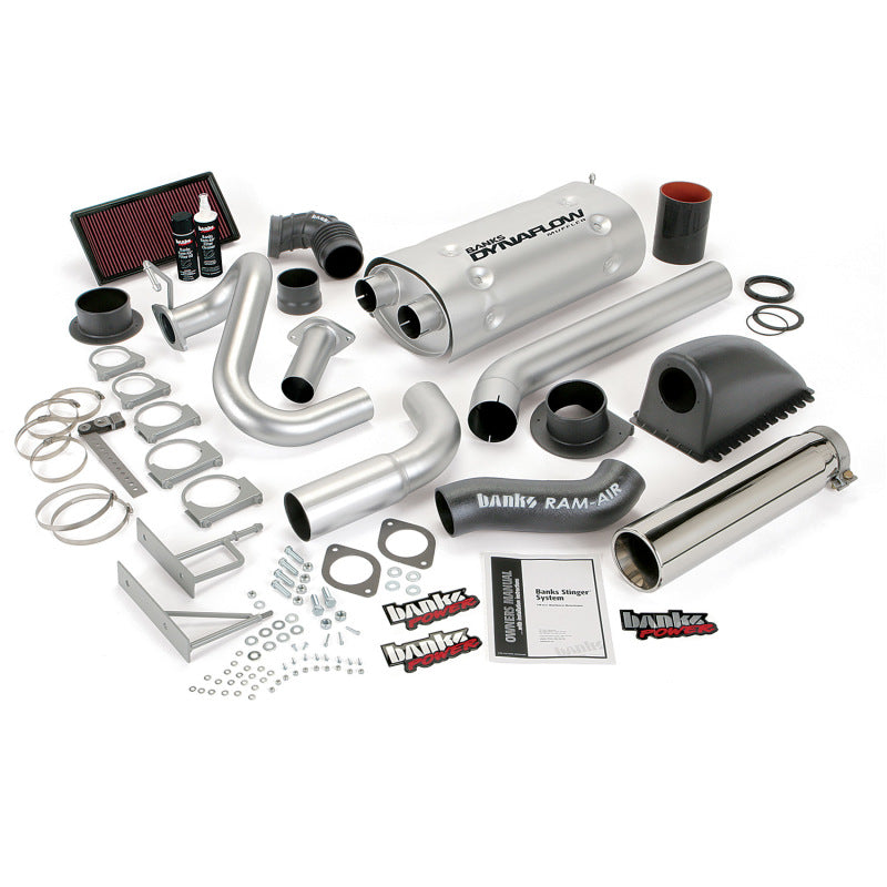 Banks Power 01-08 GM 8.1 Mh-W - All (L-Exit) Stinger System Catback Banks Power