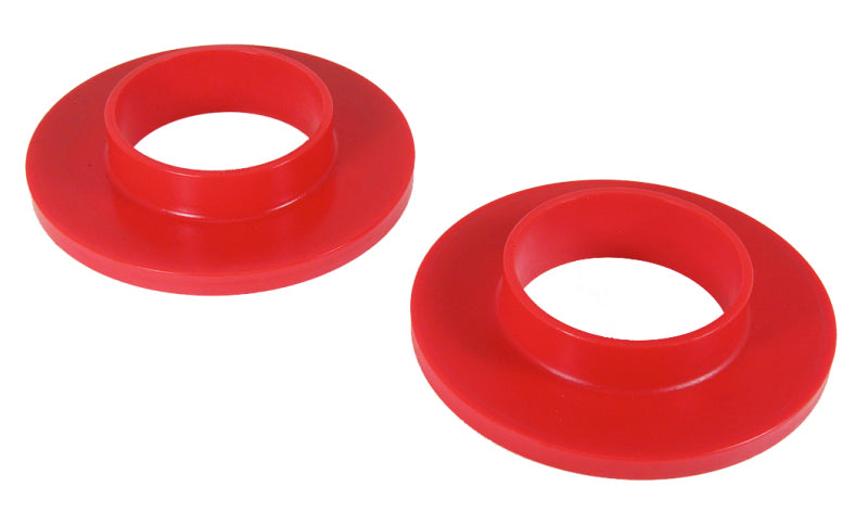 Prothane 70-83 AMC Front Upper Coil Spring Isolator - Red Spring Insulators Prothane