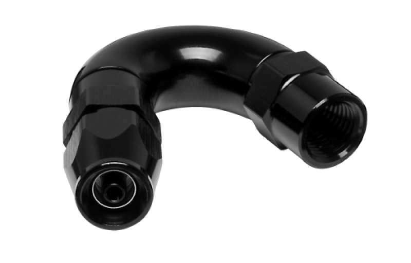 Vibrant -3AN 150 Degree High Flow Hose End Fitting for PTFE Lined Hose Fittings Vibrant