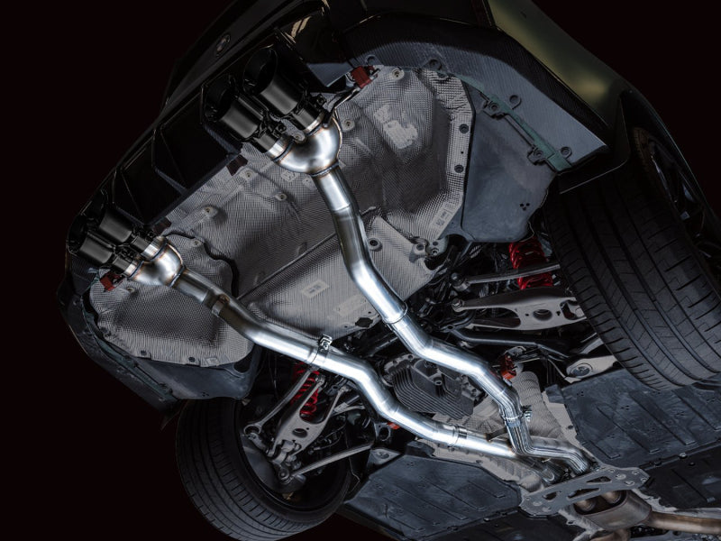 AWE Tuning Track Edition Cat-Back Exhaust for BMW G8X M3/M4 - Diamond Black Tips Catback AWE Tuning