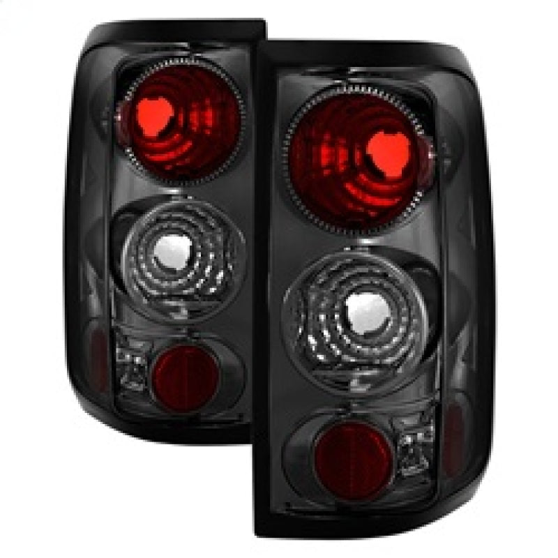 Spyder Ford F150 side 04-08 (Not Fit Heritage & SVT)Euro Tail Lights Smke ALT-YD-FF15004-SM Tail Lights SPYDER