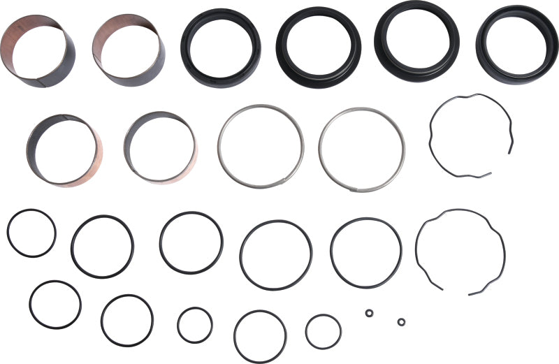 Pivot Works 19-23 Kawasaki KX450F Fork Rebuild Kit - W/Bushings & Seals Control Arms Pivot Works