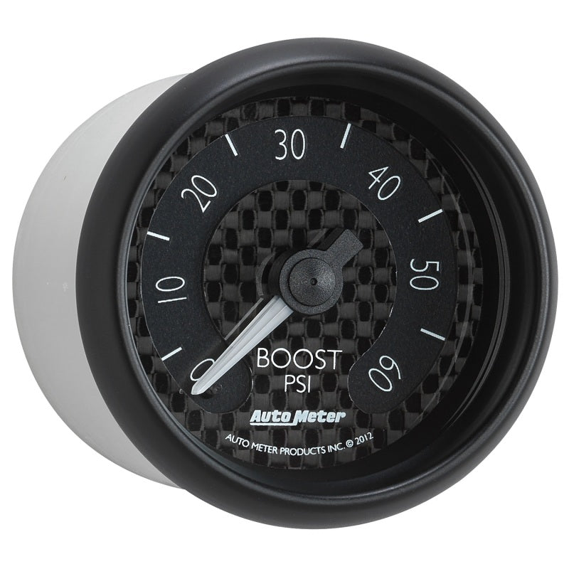 Autometer GT Series 52mm Mechanical 0-60 psi Boost Gauge Gauges AutoMeter
