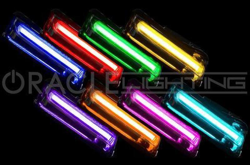 Oracle 16-18 Chevrolet Camaro Backlit Fog Light DRL Upgrade Kit - ColorSHIFT Headlights ORACLE Lighting