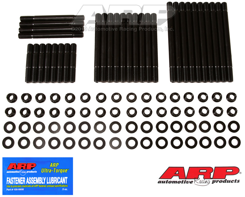 ARP BBC Air flow research 18 deg 12pt head stud kit Head Stud & Bolt Kits ARP
