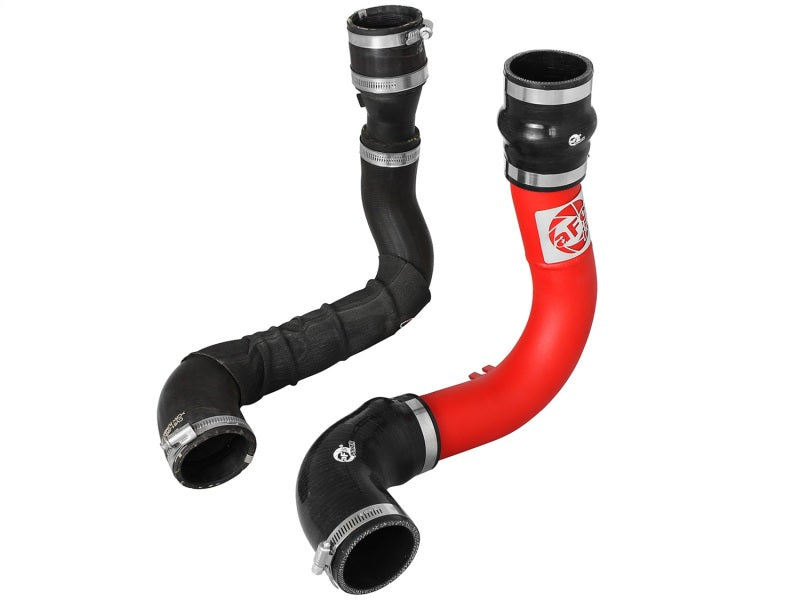 aFe BladeRunner 2.5in Red Intercooler Tube Cold Side 12-16 Ford Focus ST 2.0L (t) Intercoolers aFe
